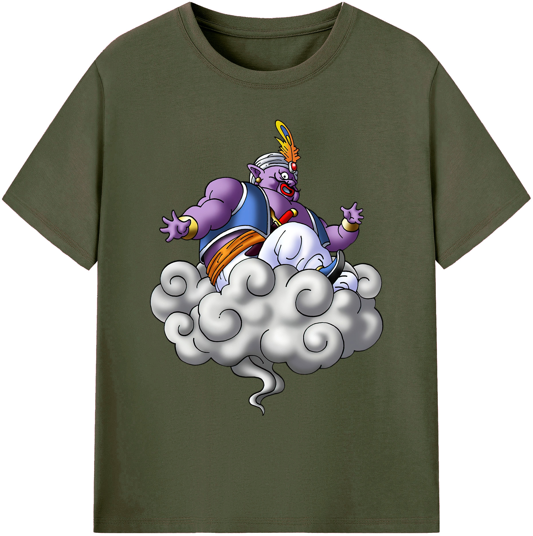 （画像用） ドラゴンクエスト Doragon Kuesuto Dragon Quest 綿100％ メンズ半袖Tシャツ｜肌触りやわらか＆通気性
